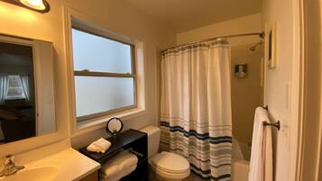 Towels, soap, toilet paper