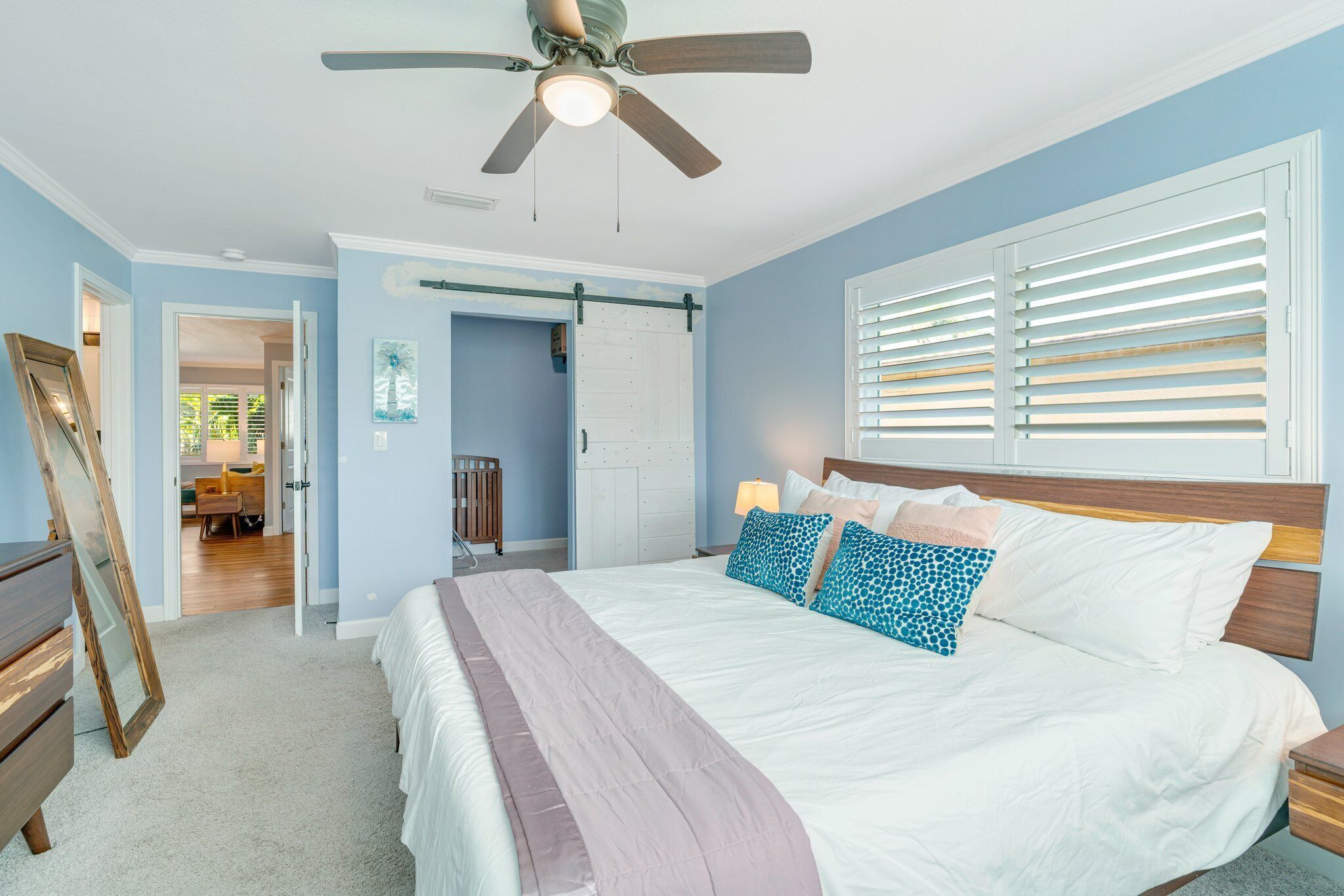 3 bedrooms, iron/ironing board, free WiFi, bed sheets