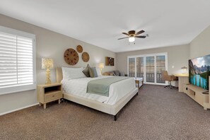 4 chambres, bureau, fer et planche à repasser, accès au Wi-Fi (inclus)