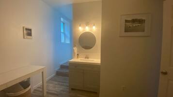 Towels, soap, toilet paper