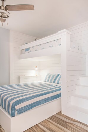 2 chambres, fer et planche Ă repasser, Wi-Fi, literie fournie