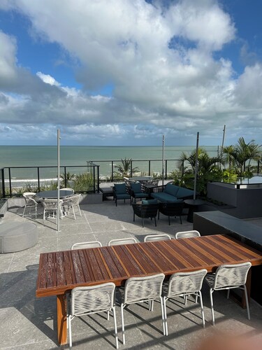 Melhores Flats - Piscina privativa