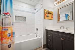 Shower, towels