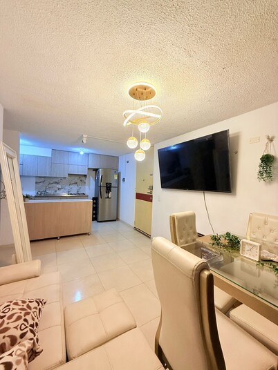 APARTMENT 5 MINUTES FROM BARRANQUILLA AIRPORT, STADIUM AND BUS TERMINAL.