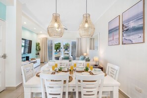 Dining - NEW 2BR <5 min to Eagle Beach - Aruba Breeze Condo (Noord)