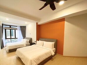 3 habitaciones, tabla de planchar con plancha y wifi gratis 