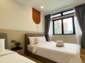 3 chambres, fer et planche à repasser, Wi-Fi gratuit, draps fournis