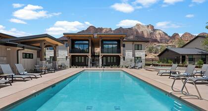 Montclair Zion - a Stunning Luxury Villa, 2 Bed, 1 Bath Retreat with Patio