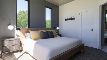 3 chambres, bureau, accès au Wi-Fi (inclus), literie fournie