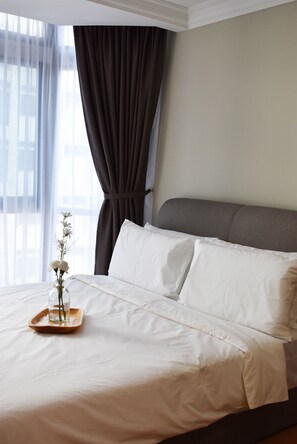 2 habitaciones, tabla de planchar con plancha y wifi gratis