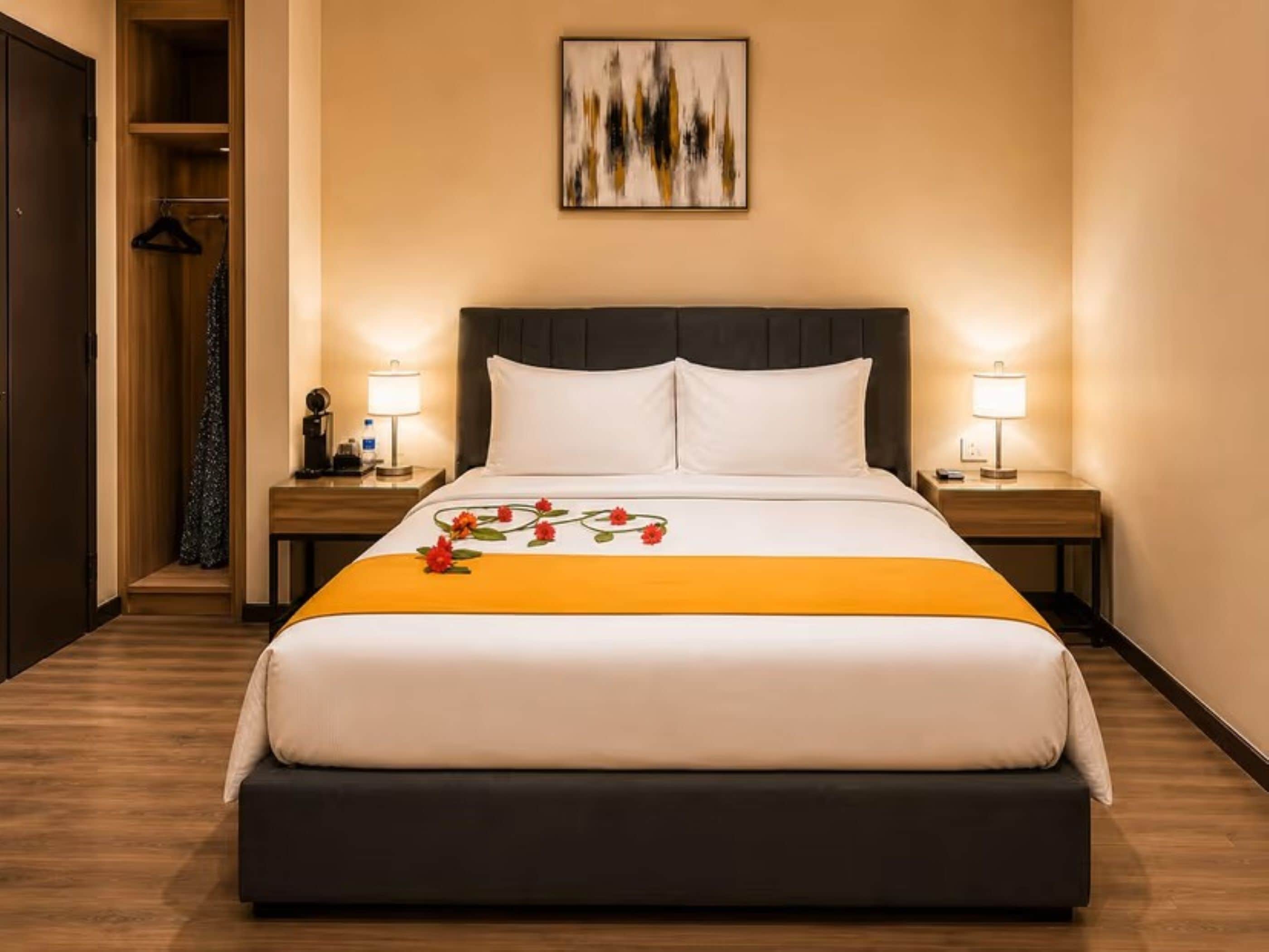 Signature Studio | Camas Tempur-Pedic y caja de seguridad en la habitación 