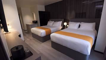 Luxury Deluxe 2 Queen Bed | Tempur-Pedic beds, in-room safe, blackout drapes, soundproofing