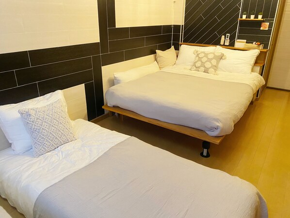 2 chambres, fer et planche à repasser, Wi-Fi