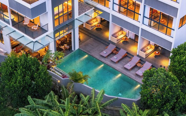 Voorkant van accommodatie