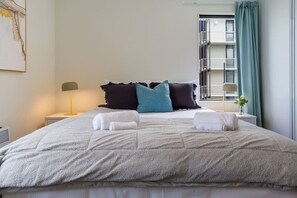 1 soveværelse, strygejern/strygebræt, gratis Wi-Fi, sengetøj