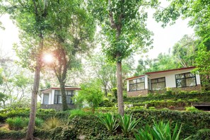 Voorkant van accommodatie