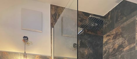 Departamento, 2 habitaciones, balcón, vista al jardín | Baño | Papel de baño