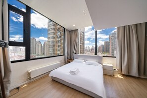 Room, Berbilang Katil, City View | 1 bilik tidur, ruang kerja komputer riba, Wi-fi percuma