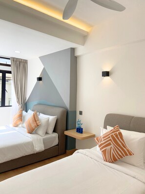 2 bedrooms, iron/ironing board, free WiFi, bed sheets - Chic 2-bedroom apartment with WiFi, AC in superb Kuala Lumpur (Kuala Lumpur)