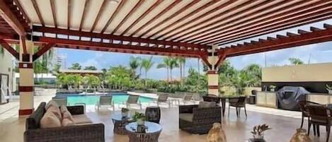 Restauration en plein air