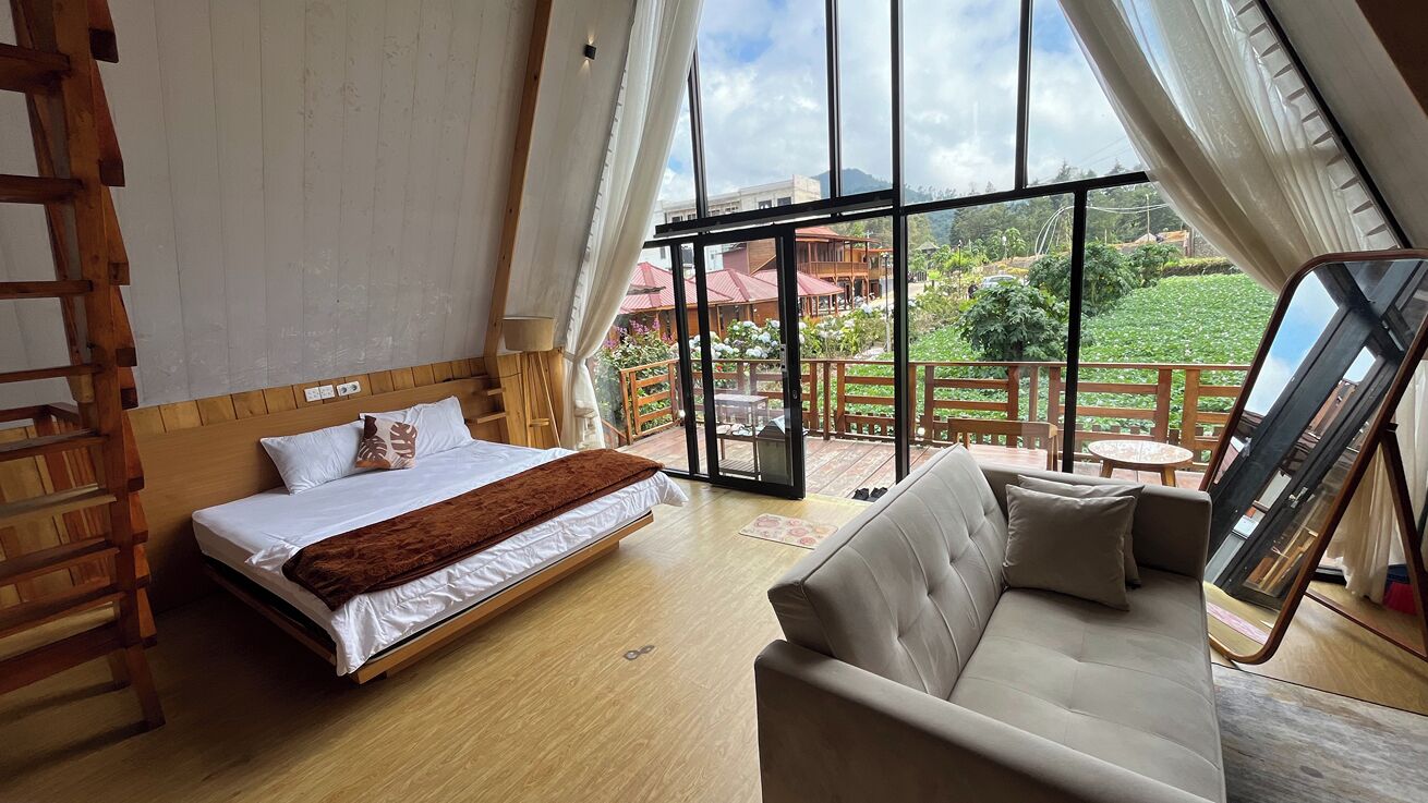 Villa Premier | 1 dormitorio, escritorio, wifi gratis y ropa de cama