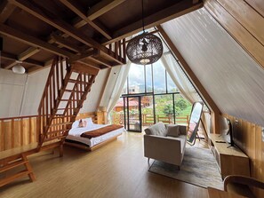 Premier Villa | 1 bedroom, desk, free WiFi, bed sheets - Fifa Cabin Dieng By Fifa Grup (Dieng Kulon)