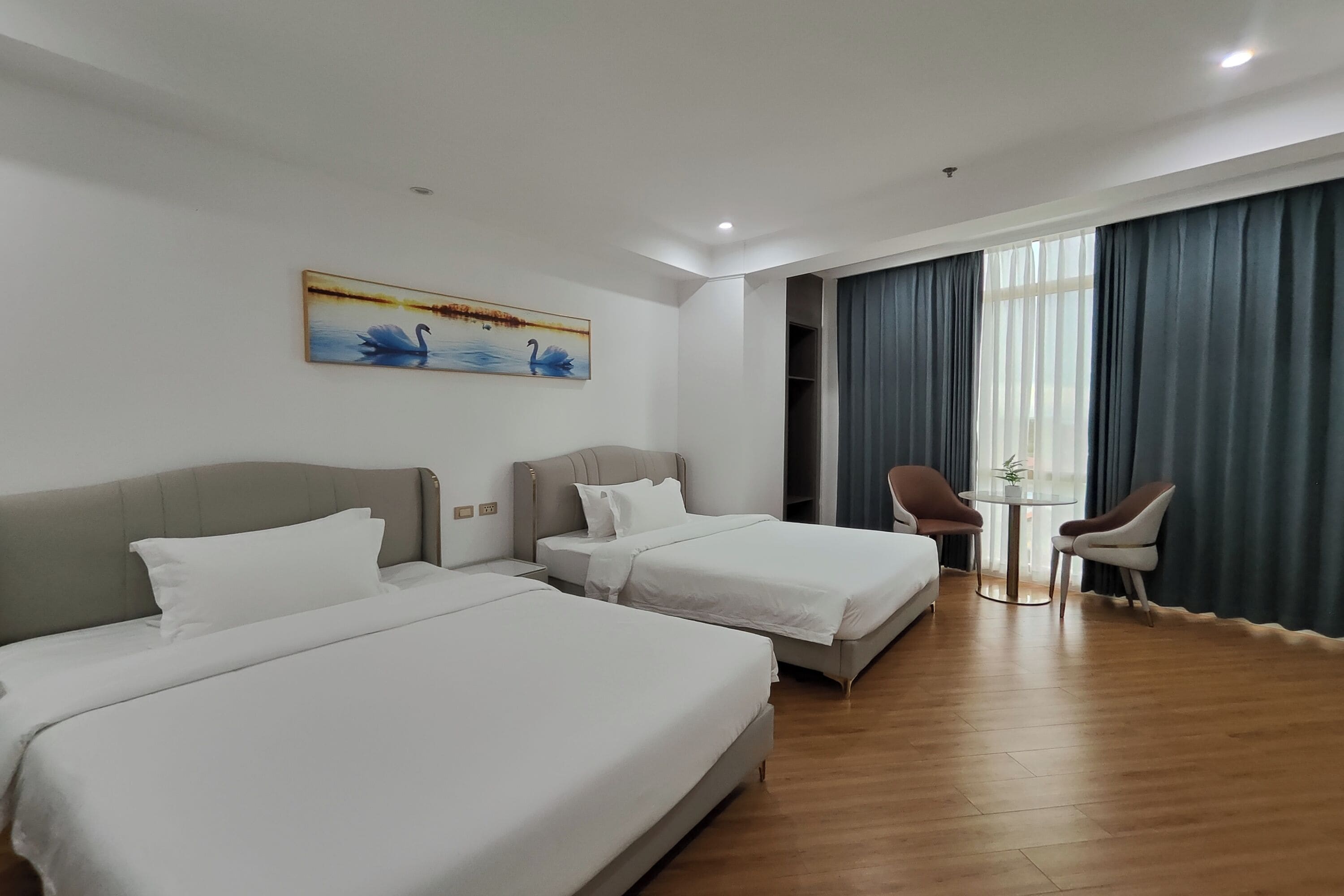 Desk, iron/ironing board, free WiFi, bed sheets