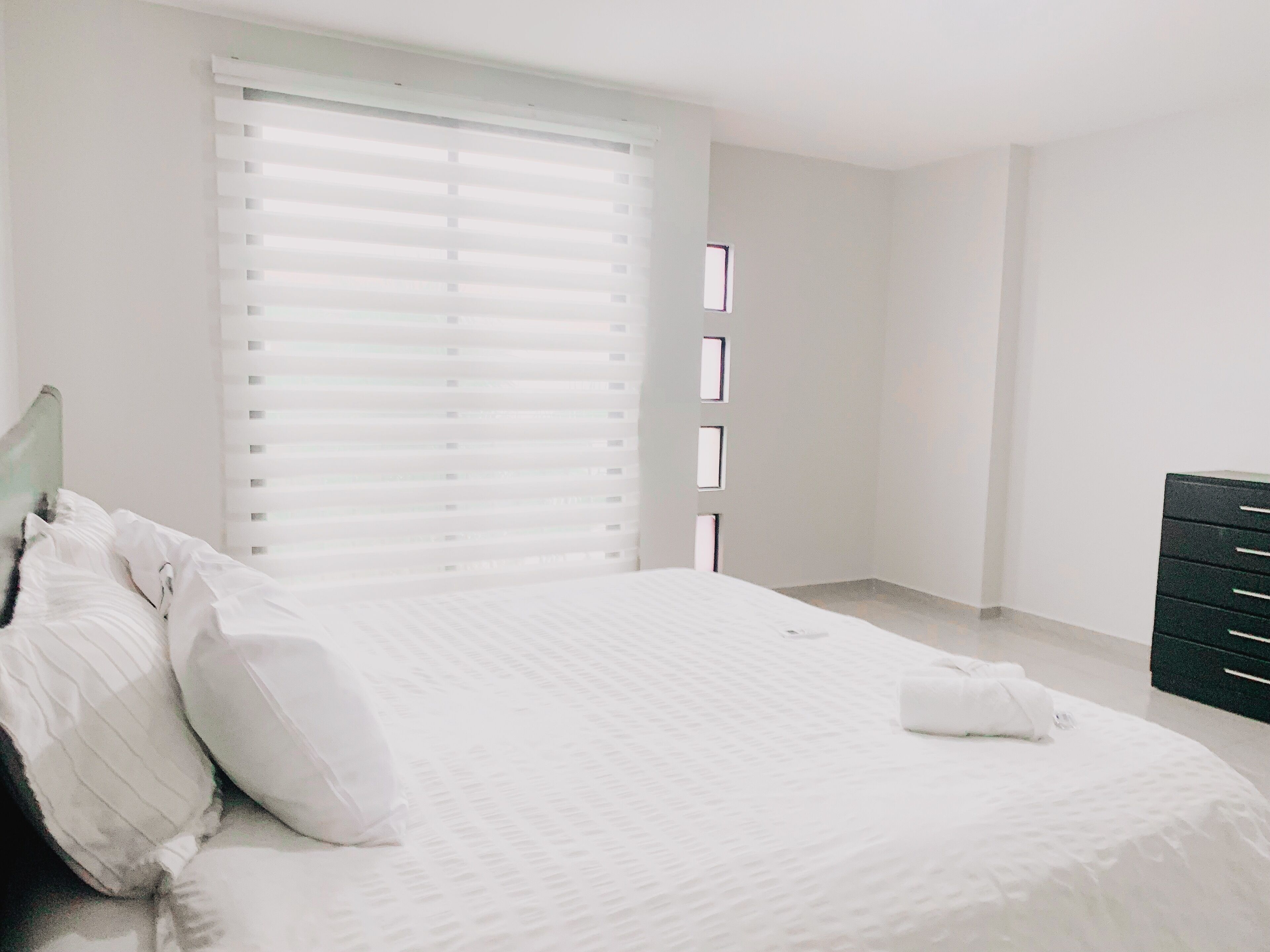 3 bedrooms, blackout curtains, iron/ironing board, free WiFi