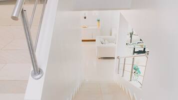 Family House, Private Pool | Living area | Flat-screen TV