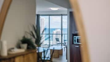 2 Bedroom 2 Bath Ocean View Apartment | Living area