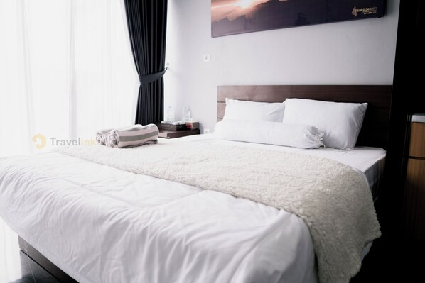 Chambre Deluxe, 1 lit double | Accès au Wi-Fi (inclus)