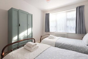 3 bedrooms, iron/ironing board, travel crib, WiFi