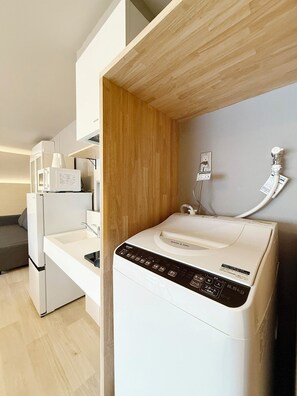 Apartamento superior, para não fumantes | Lavanderia