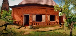 Majoituspaikan julkisivu