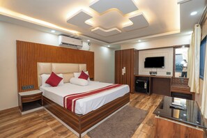 Deluxe Double Room, Balcony, Beach View | Desk, blackout drapes, free WiFi, bed sheets - Mandarmani Kiss of Sea Resort (Kanthi)