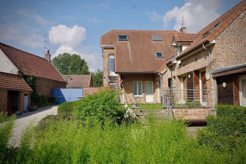 Les chambres du moulin à Arleux -Chambre du haut