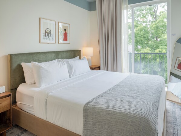 4 chambres, lit de bébé portatif, accès au Wi-Fi (inclus)