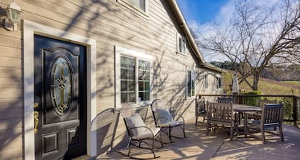 Luxe Wine Country Haven, Vineyard Views | Near Top Wineries | Adelaida Farmhouse
