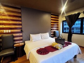 Sistema de insonorización, wifi gratis y ropa de cama 