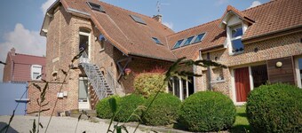 Les chambres du Moulin - Lower bedroom
