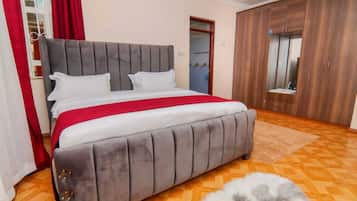 4 dormitorios, tabla de planchar con plancha, wifi gratis y ropa de cama