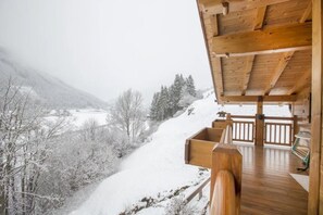 Vue de la maison de vacances [hiver]