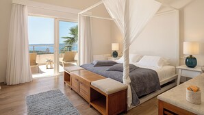 7 bedrooms, iron/ironing board, free WiFi, bed sheets - Adeste Seaview Villas Double - 2 Pools,900m to sea (Chania)