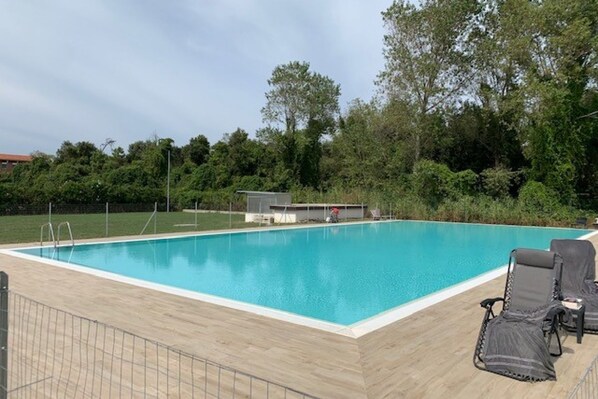 Beheizter Pool