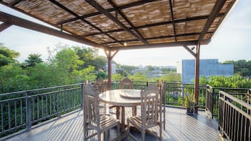 Villa, 4 Bedrooms, Pool View | Terrace/patio