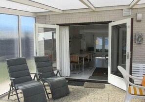 Outdoor dining - Huijsmansverhuur Type Premium de Luxe Grevelingen 13 (Ouddorp)