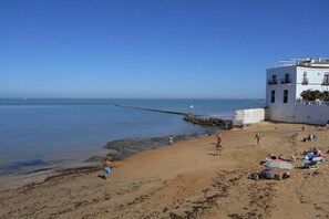 Accommodatie ligt op het strand