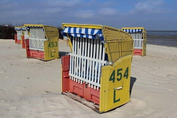 On the beach