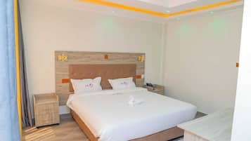 1 chambre, fer et planche Ă repasser, Wi-Fi gratuit, draps fournis