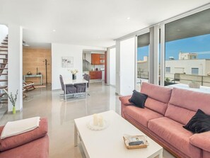 Ferienhaus, 4 Schlafzimmer, Terrasse | Wohnbereich